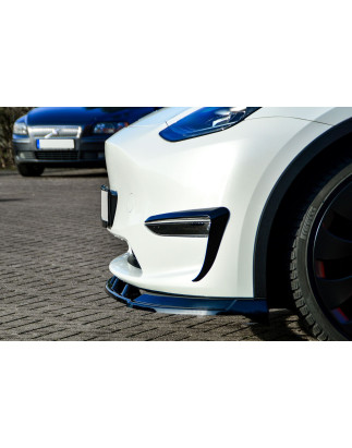 Spoiler paraurti anteriore in abs  Tesla Model Y (Cod. IN-INE-10810031-ABS-C)