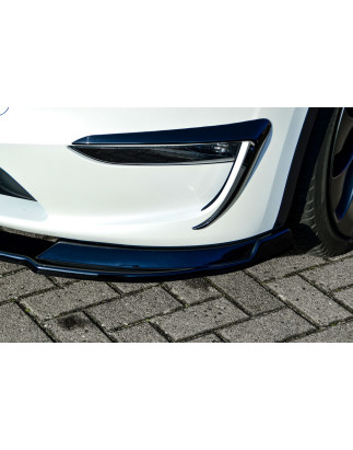 Spoiler paraurti anteriore in abs  Tesla Model Y (Cod. IN-INE-10810031-ABS-C)