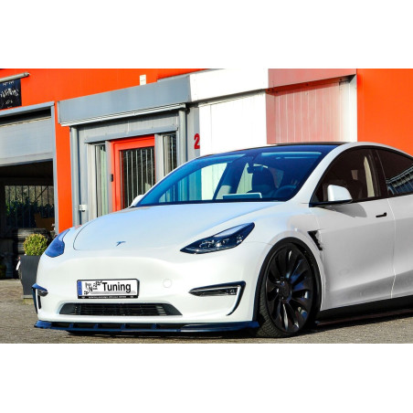 Spoiler paraurti anteriore in abs  Tesla Model Y (Cod. IN-INE-10810031-ABS-G)