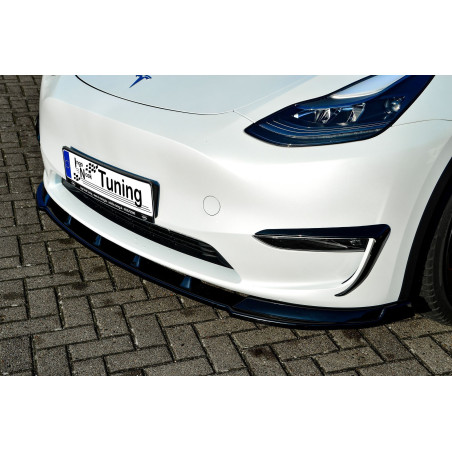 Spoiler paraurti anteriore in abs  Tesla Model Y (Cod. IN-INE-10810031-ABS-G)
