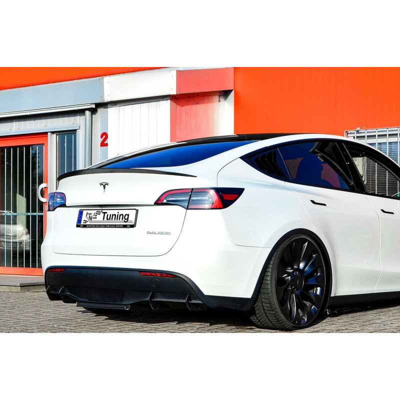 Kit pinne posteriori per diffusore  + Sottoparaurti posteriore mittig  Tesla Model Y (Cod. IN-INE-10