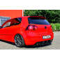Kit pinne posteriori per diffusore  VW Golf 5 ED30 1K (Cod. IN-INE-200045EDRT-ABS)