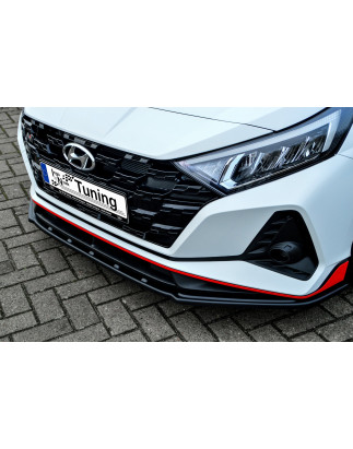 Spoiler paraurti anteriore in abs hyundai i20N Performace BC3  (Cod. IN-INE-20200031DN-ABS)