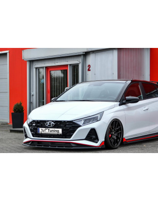 Spoiler paraurti anteriore in abs con flaps hyundai i20N Performace BC3  (Cod. IN-INE-20200031DNW-AB