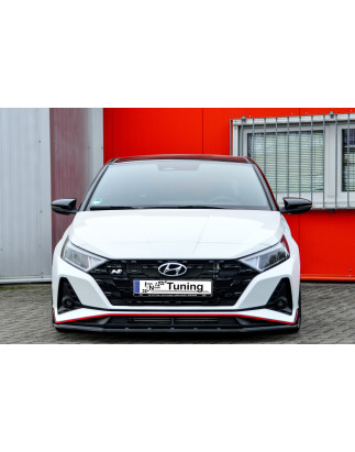 Spoiler paraurti anteriore in abs con flaps hyundai i20N Performace BC3  (Cod. IN-INE-20200031DNW-AB