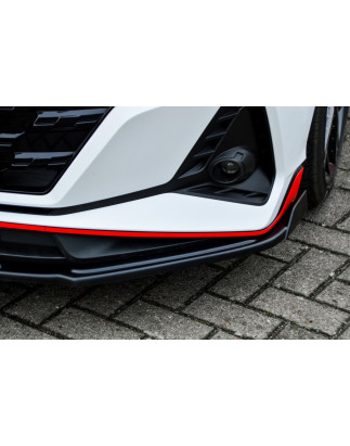 Spoiler paraurti anteriore in abs con flaps hyundai i20N Performace BC3  (Cod. IN-INE-20200031DNW-AB