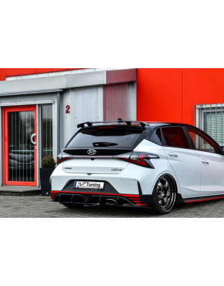 Sottoparaurti posteriore race look con flaps hyundai i20N Performace BC3  (Cod. IN-INE-20200045DNRT-