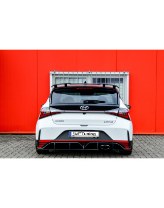 Sottoparaurti posteriore race look con flaps hyundai i20N Performace BC3  (Cod. IN-INE-20200045DNRT-
