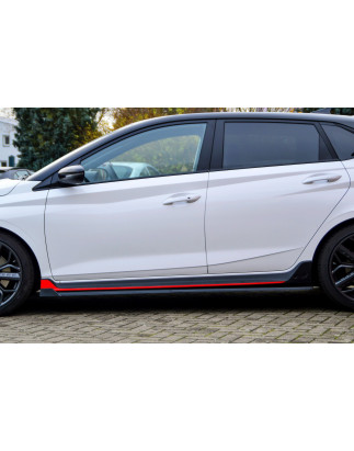 Set minigonne Cup con flaps anteriori race look   hyundai i20N Performace BC3  (Cod. IN-INE-20200050