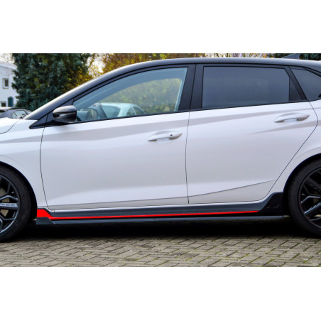 Set minigonne Cup con flaps anteriori race look   hyundai i20N Performace BC3  (Cod. IN-INE-20200050