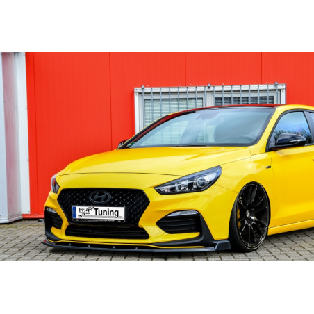 Spoiler paraurti anteriore in abs con flaps hyundai i30 Fastback N-Line (Cod. IN-INE-20210031CN-ABS-