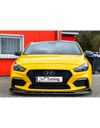 Spoiler paraurti anteriore in abs con flaps hyundai i30 Fastback N-Line (Cod. IN-INE-20210031CN-ABS-