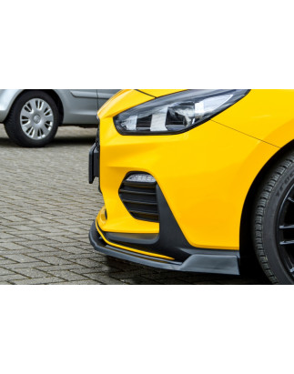 Spoiler paraurti anteriore in abs con flaps hyundai i30 Fastback N-Line (Cod. IN-INE-20210031CN-ABS-