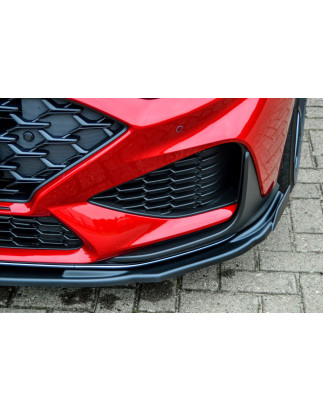 Spoiler paraurti anteriore in abs con flaps hyundai i30 N-Line Fastback (Cod. IN-INE-20210031CNBW-AB