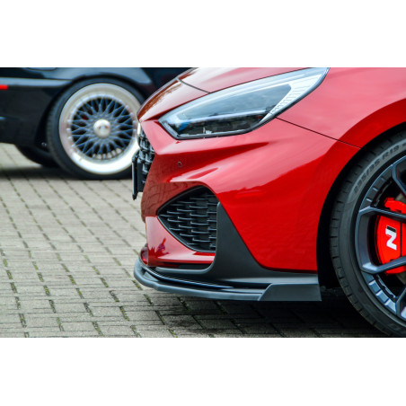 Spoiler paraurti anteriore in abs con flaps hyundai i30 N-Line Kombi (Cod. IN-INE-20210031CNBW-ABS-C