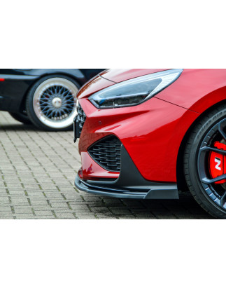 Spoiler paraurti anteriore in abs con flaps hyundai i30 N-Line Schrägheck (Cod. IN-INE-20210031CNBW
