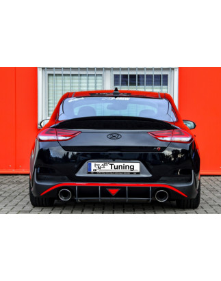 Sottoparaurti posteriore race look con flaps hyundai i30N Facelift incl. Performace PDE  (Cod. IN-IN