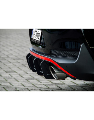 Sottoparaurti posteriore race look con flaps hyundai i30N Facelift incl. Performace PDE  (Cod. IN-IN