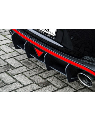 Sottoparaurti posteriore race look con flaps hyundai i30N Facelift incl. Performace PDE  (Cod. IN-IN