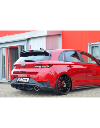 Sottoparaurti posteriore race look con flaps hyundai i30N Facelift incl. Performace PDE  (Cod. IN-IN
