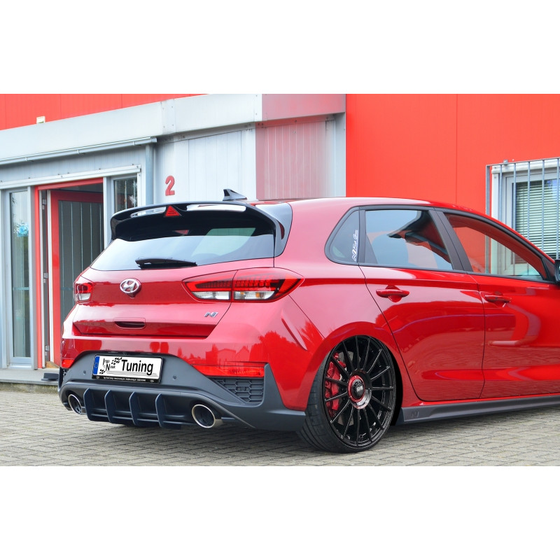 Sottoparaurti posteriore race look con flaps hyundai i30N Facelift incl. Performace PDE  (Cod. IN-IN