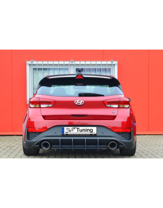 Sottoparaurti posteriore race look con flaps hyundai i30N Facelift incl. Performace PDE  (Cod. IN-IN