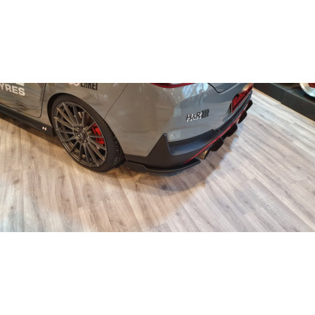 Sottoparaurti laterali posteriori con flaps hyundai i30 Fastback N (Cod. IN-INE-20210045CNFL/R-ABS)