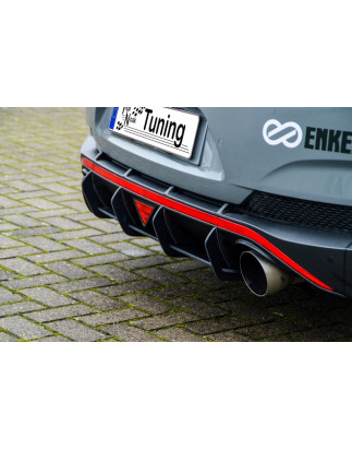 Sottoparaurti posteriore race look con flaps hyundai i30 Fastback N (Cod. IN-INE-20210045CNFRT-ABS-2