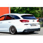 Sottoparaurti posteriore race look con flaps hyundai i30 N-Line Kombi (Cod. IN-INE-20210045CNLBKRT-A