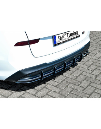 Sottoparaurti posteriore race look con flaps hyundai i30 N-Line Kombi (Cod. IN-INE-20210045CNLBKRT-A