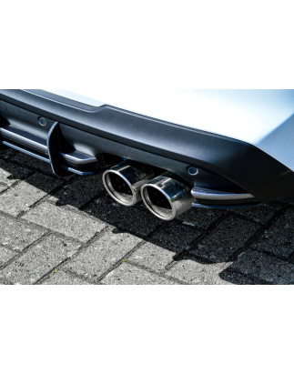 Sottoparaurti posteriore race look con flaps hyundai i30 N-Line Kombi (Cod. IN-INE-20210045CNLBKRT-A
