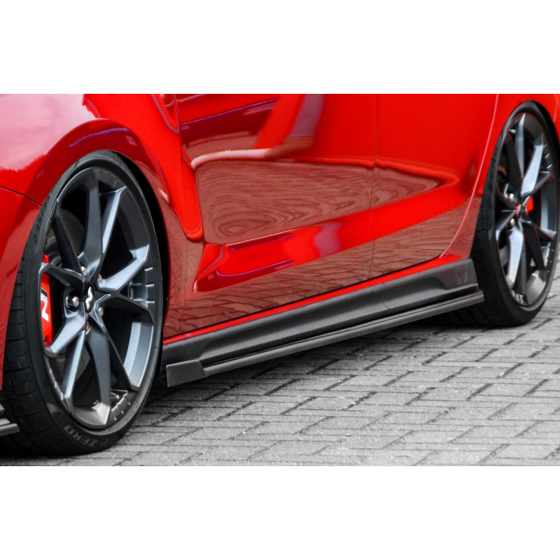 Set minigonne Cup con flaps anteriori race look   hyundai i30N Facelift incl. Performace PDE  (Cod. 