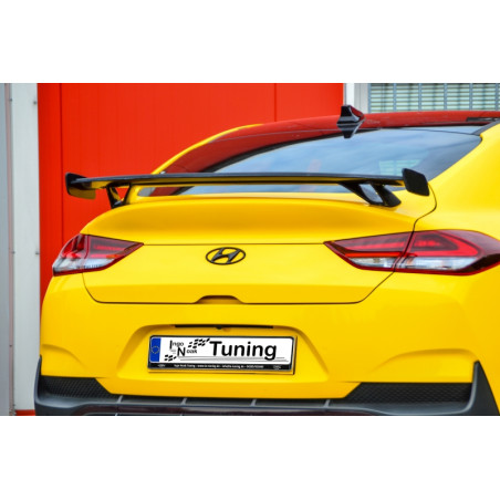 Spoiler posteriore in vetroresina con flaps in abs hyundai i30 Fastback N-Line (Cod. IN-INE-20210080