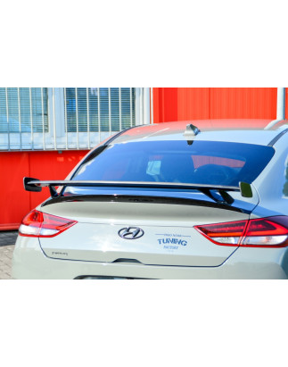 Spoiler posteriore in vetroresina con flaps in abs hyundai i30N Fastback (Cod. IN-INE-20210080CNF-2)