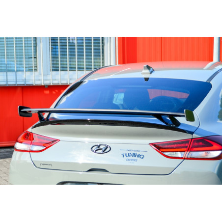 Spoiler posteriore in vetroresina con flaps in abs hyundai i30N Fastback (Cod. IN-INE-20210080CNF-2)