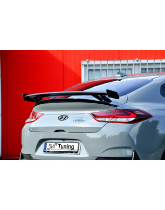 Spoiler posteriore in vetroresina con flaps in abs hyundai i30N Fastback (Cod. IN-INE-20210080CNF-2)