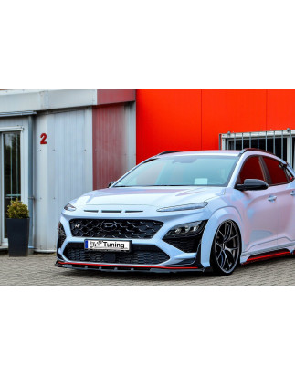 Spoiler paraurti anteriore in abs con flaps hyundai Kona N-Line (Cod. IN-INE-20220031BNW-ABS-2)