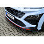 Spoiler paraurti anteriore in abs con flaps hyundai Kona N-Line (Cod. IN-INE-20220031BNW-ABS-2)