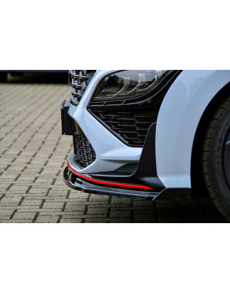 Spoiler paraurti anteriore in abs con flaps hyundai Kona N-Line (Cod. IN-INE-20220031BNW-ABS-2)