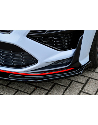 Spoiler paraurti anteriore in abs con flaps hyundai Kona N (Cod. IN-INE-20220031BNW-ABS-C-2)