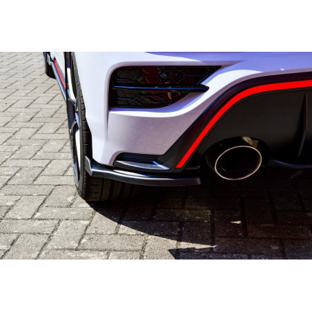 Sottoparaurti laterali posteriori con flaps hyundai Kona N-Line (Cod. IN-INE-20220045BNWL/R-ABS-2)