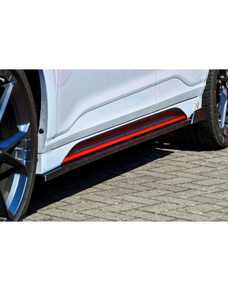 Set minigonne Cup con flaps posteriori Race look hyundai Kona N-Line (Cod. IN-INE-20220050BNWH-ABS-2
