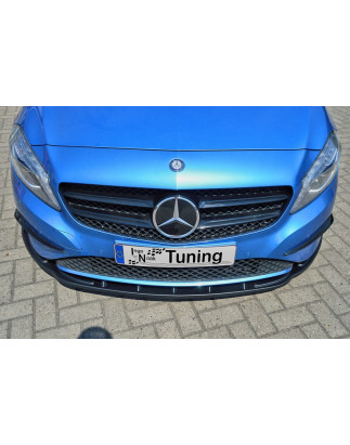 Spoiler paraurti anteriore in abs Mercedes Benz A-Klasse  W176 (Cod. IN-INE-20500031-ABS)