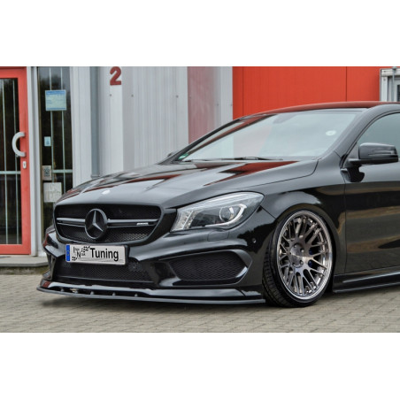 Spoiler paraurti anteriore in abs MercedesBenz A-Klasse AMG W176  (Cod. IN-INE-20500031AMG-ABS-C)