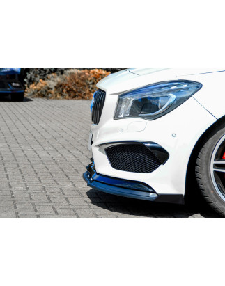 Spoiler paraurti anteriore in abs con flaps laterali Mercedes Benz CLA-Klasse  C117 / 245G (Cod. IN-