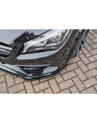 Spoiler paraurti anteriore in abs Mercedes Benz CLA 45AMG MOPF C117 / 245G (Cod. IN-INE-20500031BAMG