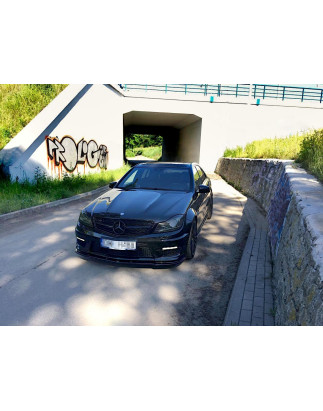 SPLITTER ANTERIORE Mercedes-Benz C63 AMG berlina / FAMILIARE W204 Facelift / S204 Facelift (Cod. M-M