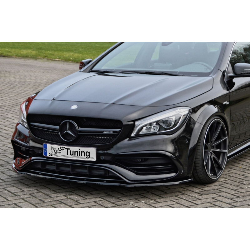 Spoiler paraurti anteriore in abs MercedesBenz CLA 45AMG MOPF C117 / 245G (Cod. IN-INE-20500031BAMG-