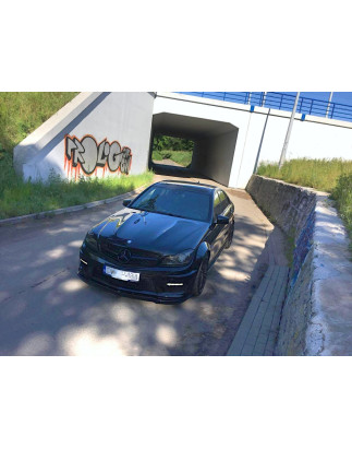 SPLITTER ANTERIORE Mercedes-Benz C63 AMG berlina / FAMILIARE W204 Facelift / S204 Facelift (Cod. M-M