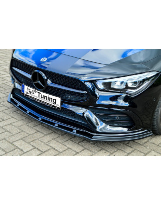Spoiler paraurti anteriore in abs Mercedes Benz CLA C118 berlina (Cod. IN-INE-20500031CAMGL-ABS)
